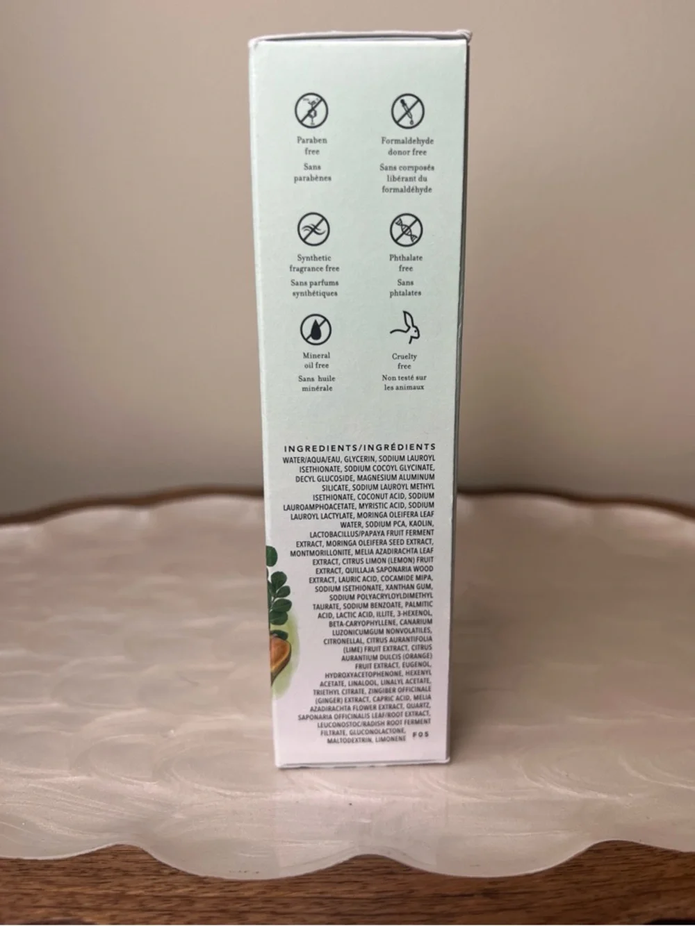 Farmacy Whipped Greens Oil Free‎ Foaming Cleanser 3.4 oz NEW